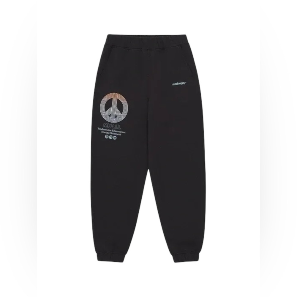 🆕 MADHAPPY X LULULEMON | RELAXED HIGH-RISE JOGGERS | BLACK | SIZE:6